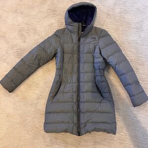 The North Face Women's Grey Puffer Jacket